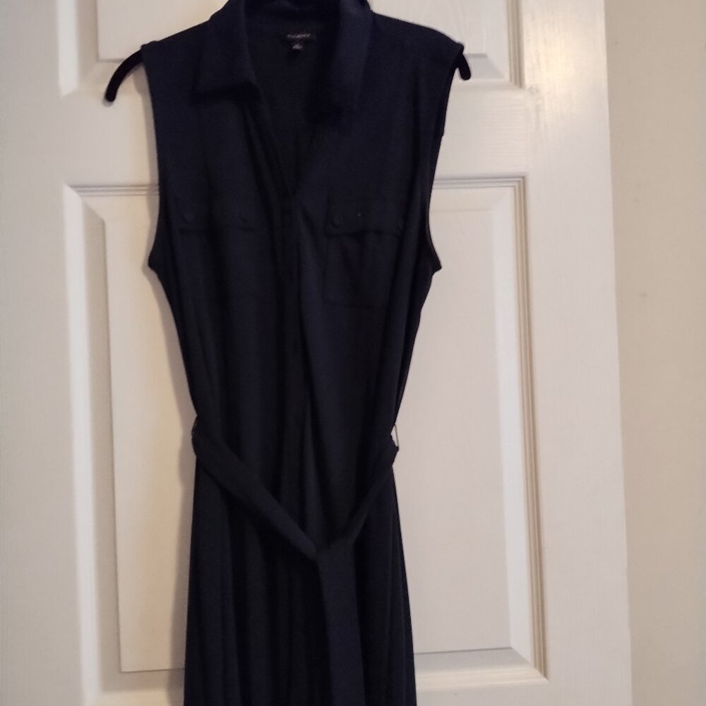 Talbots Long Button Dress